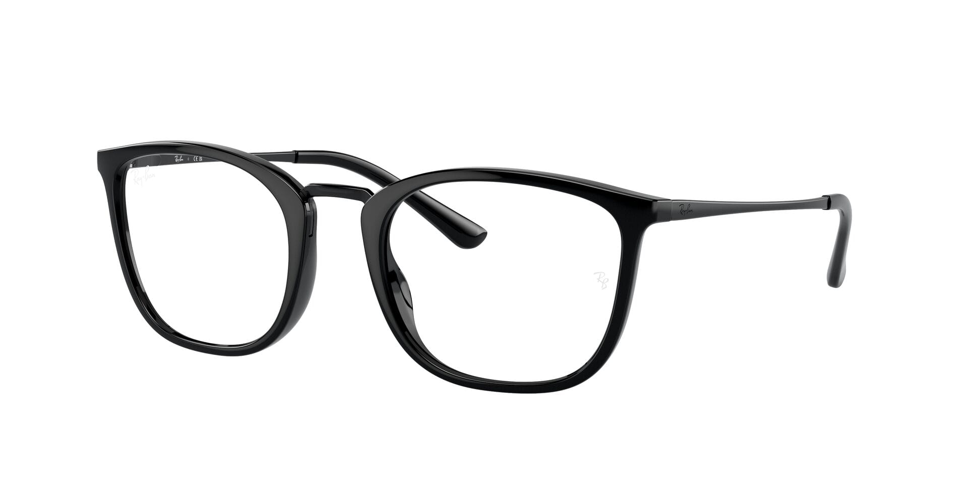 Rayban 0RX7309I Frame Black Unisex Full Metal — Black frame