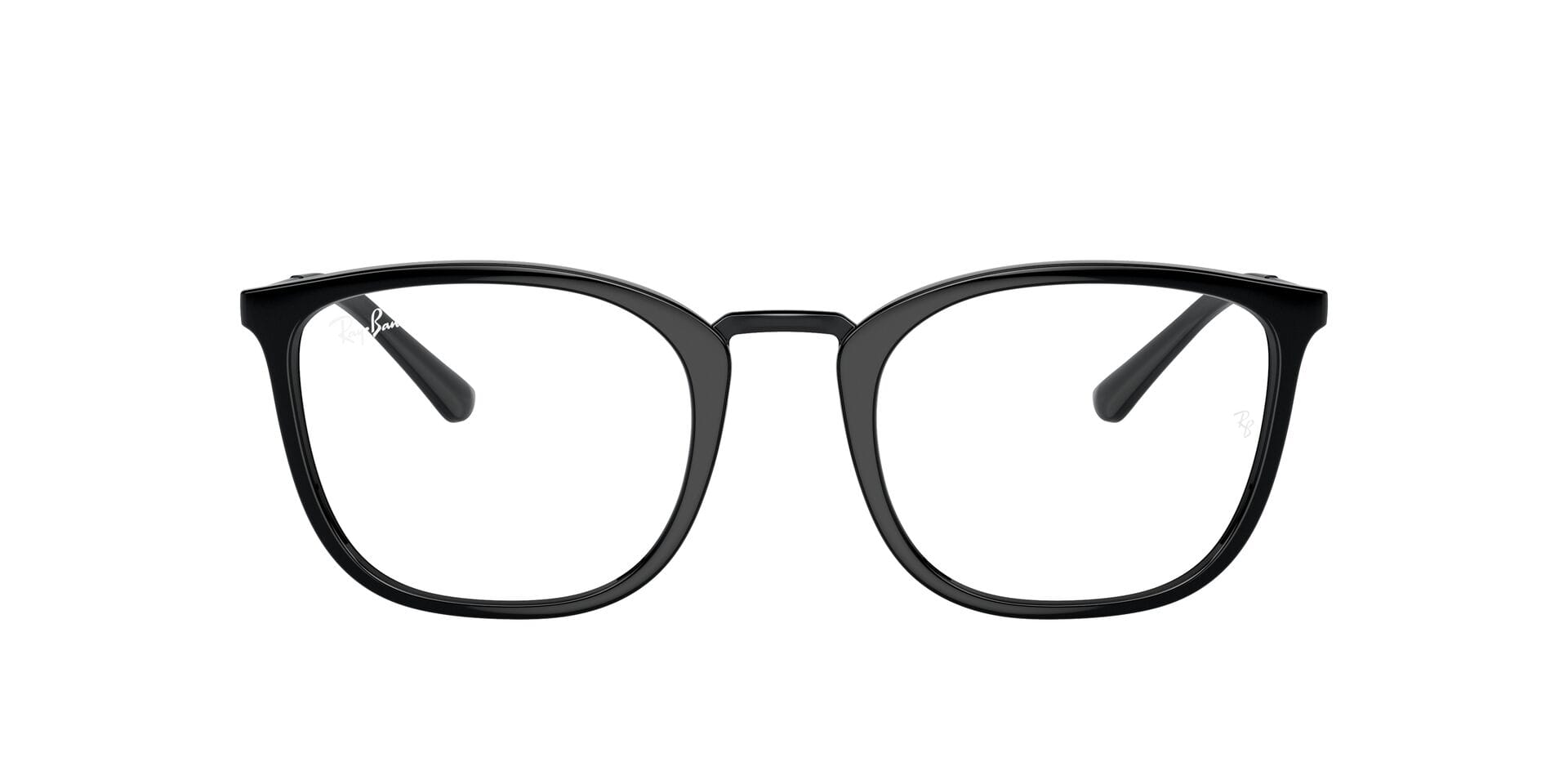 Rayban 0RX7309I Frame Black Unisex Full Metal Frame — Black frame — view 2