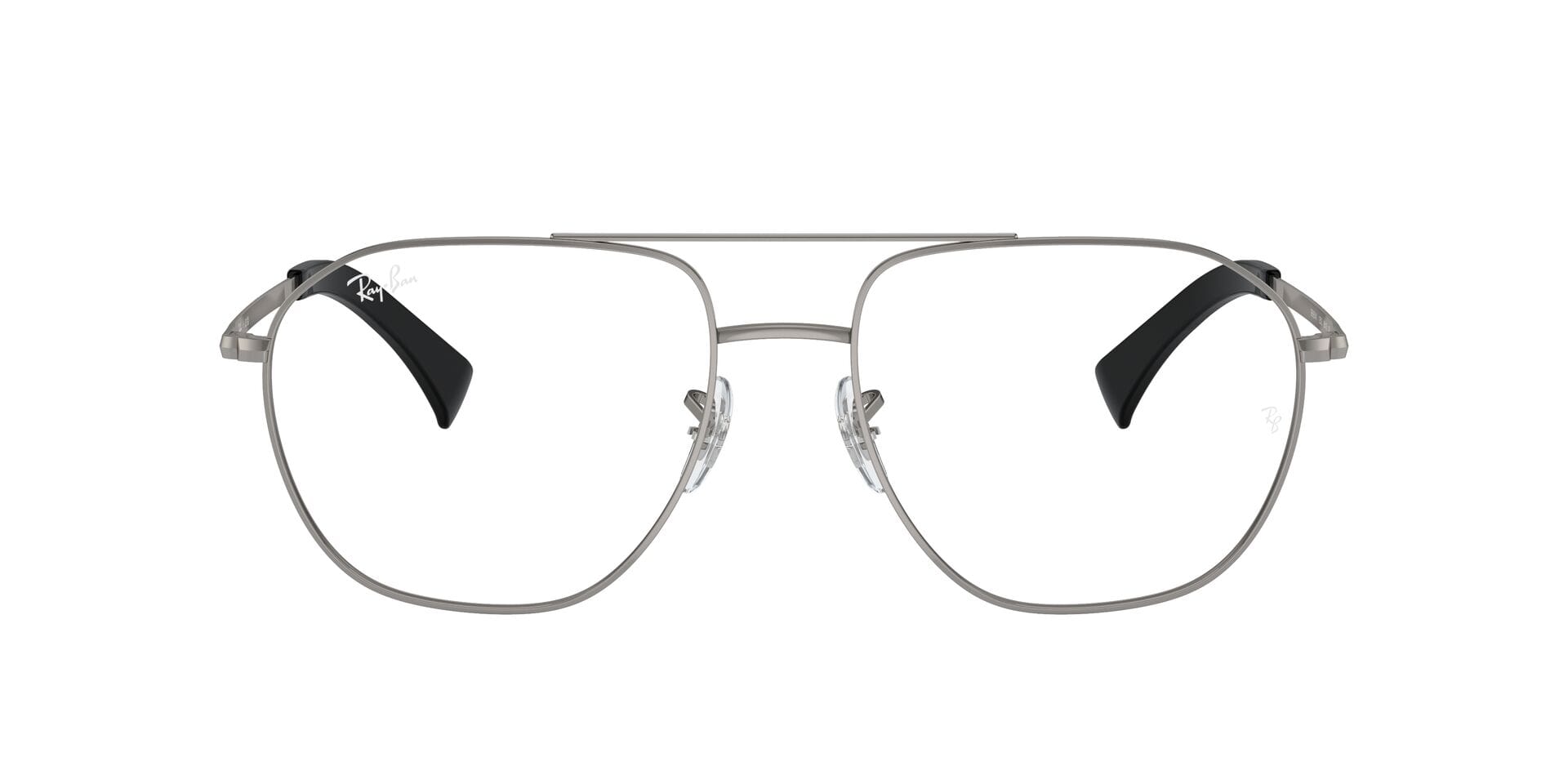 Rayban 0RX6514I Frame Gun Metal Unisex Full Metal Frame — Gun Metal frame — view 2