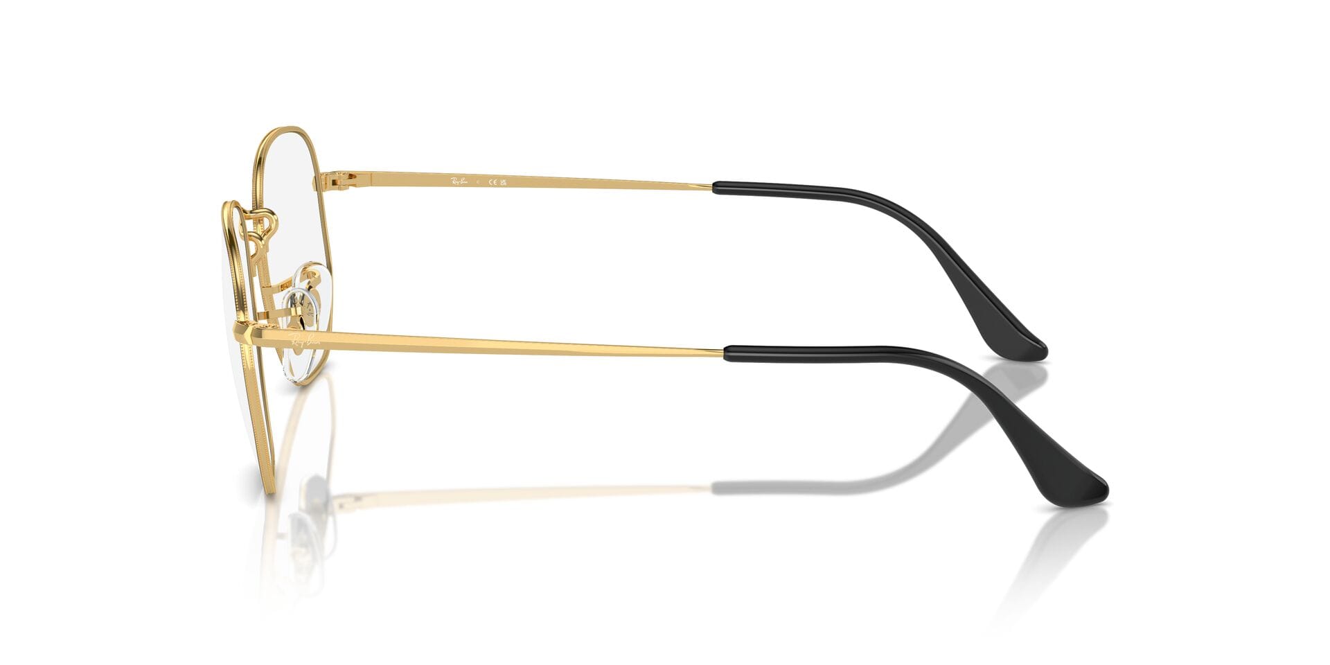 Rayban 0RX6448 Frame Black Unisex Full Metal Frame — Black frame — view 4