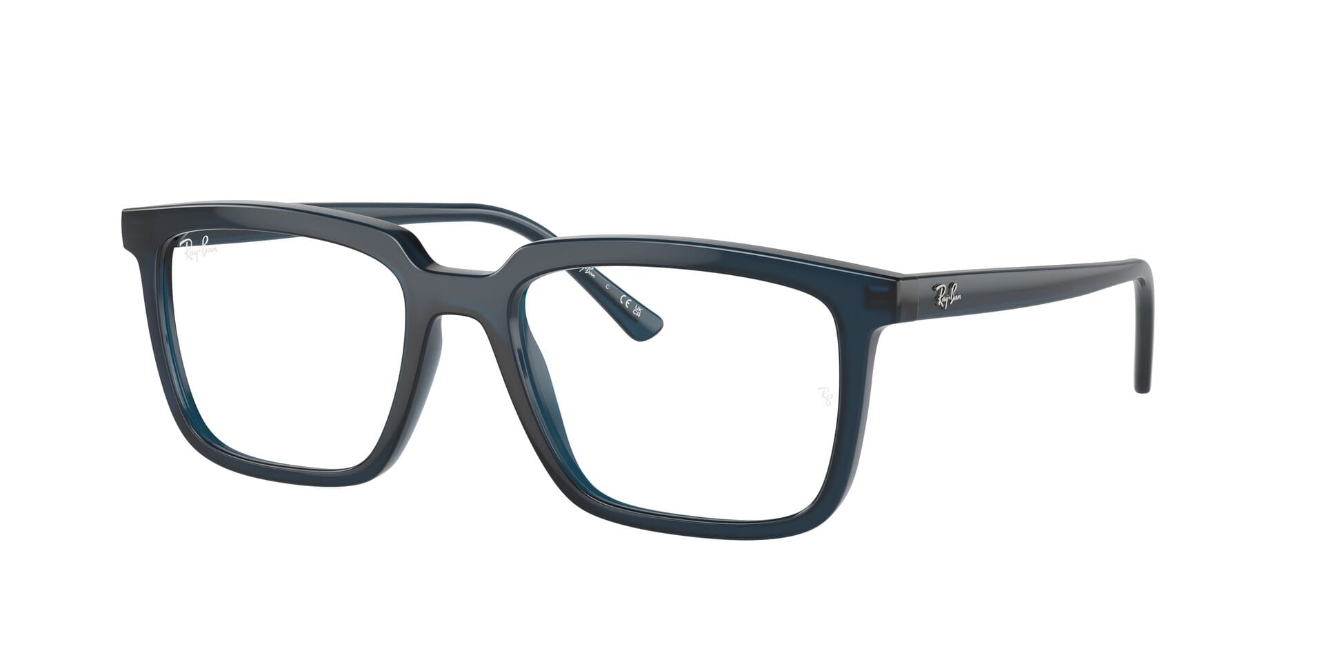 Rayban 0RB7239 Frame Blue Unisex Full Shell — Blue frame