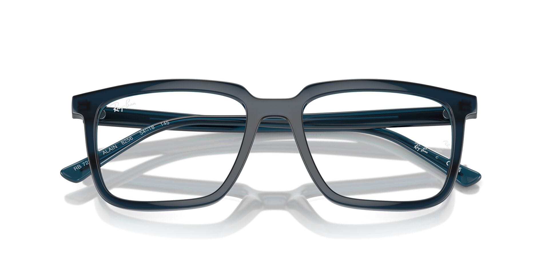 Rayban 0RB7239 Frame Blue Unisex Full Shell Frame — Blue frame — view 5