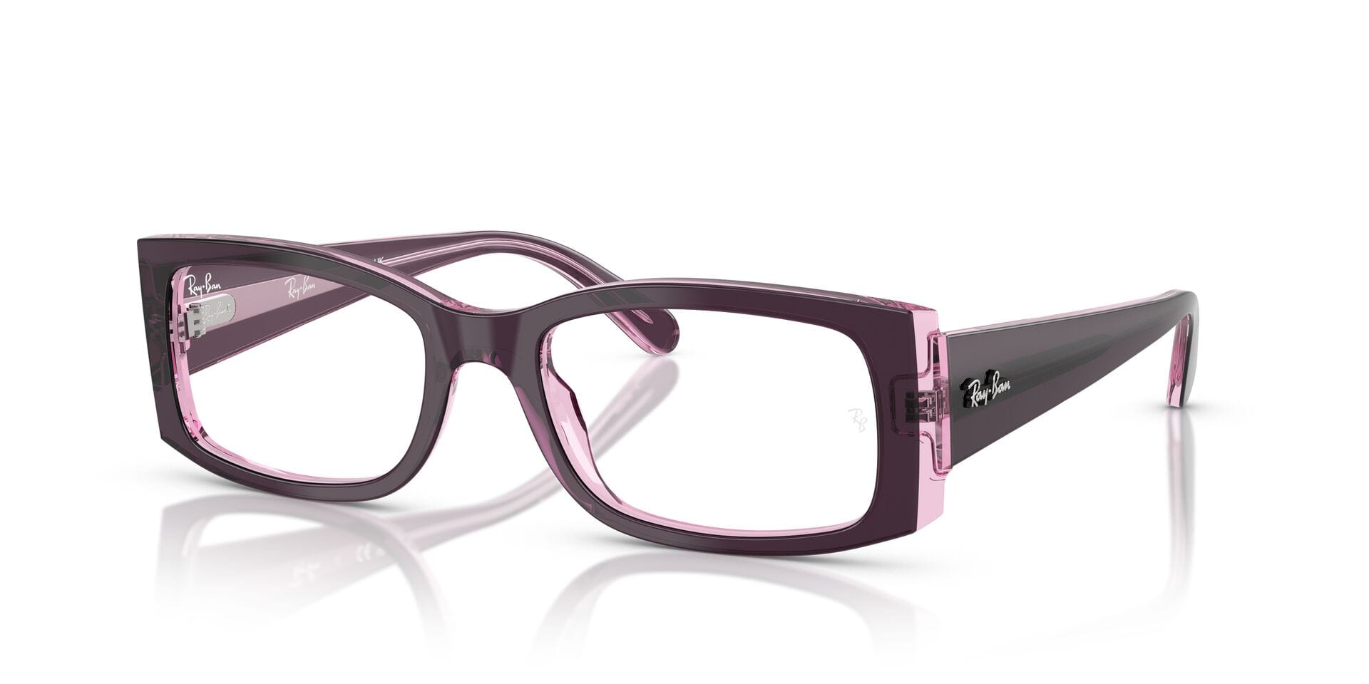 Rayban 0RX5434 Frame Violet Female Full Shell — Violet frame
