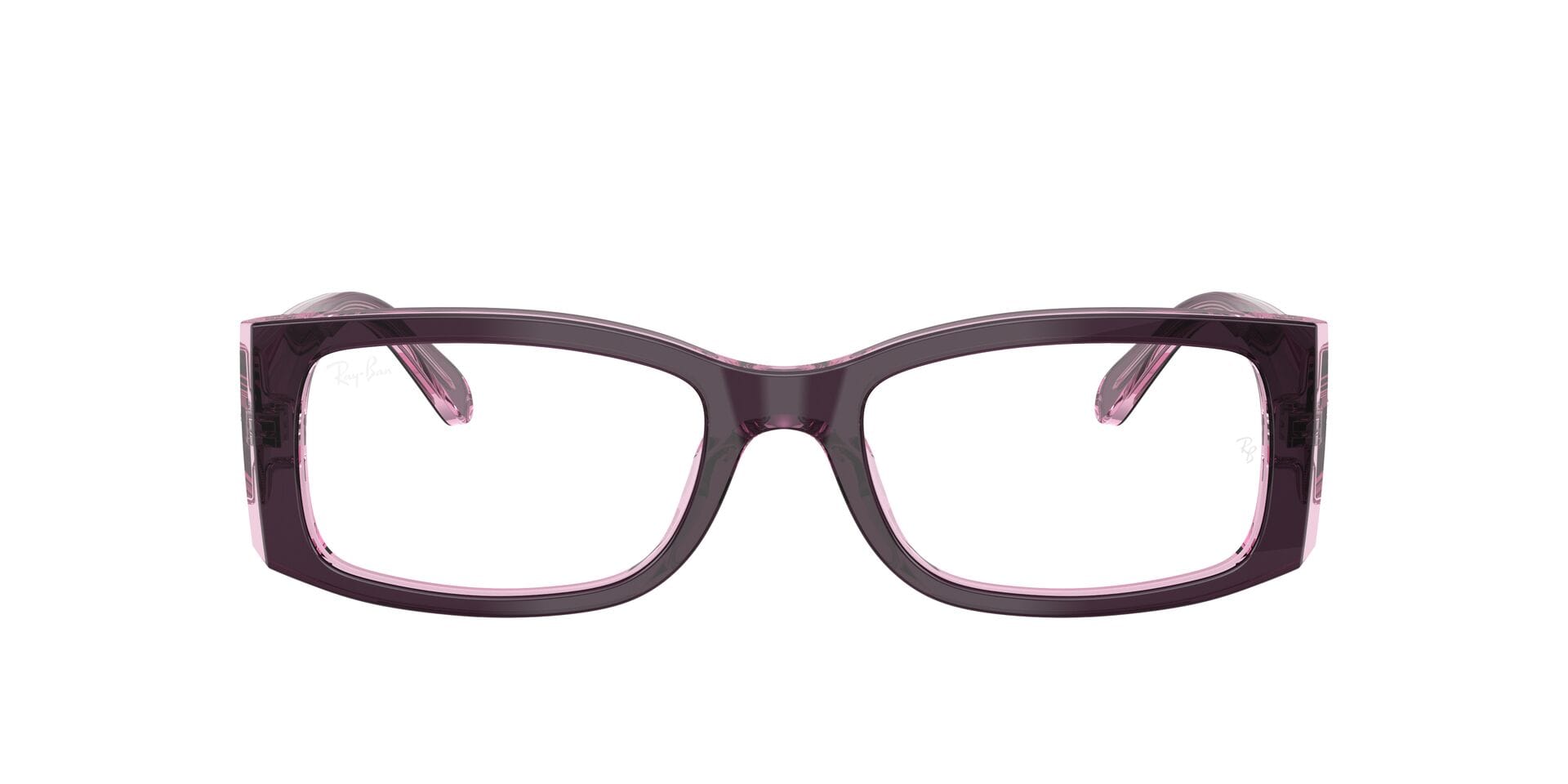 Rayban 0RX5434 Frame Violet Female Full Shell Frame — Violet frame — view 2
