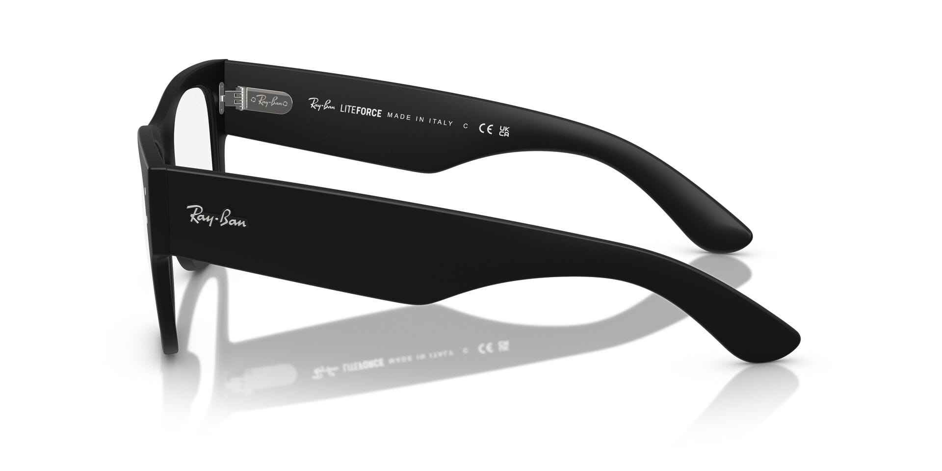 Rayban 0RX7840V Frame Black Unisex Full Shell Frame — Black frame — view 3