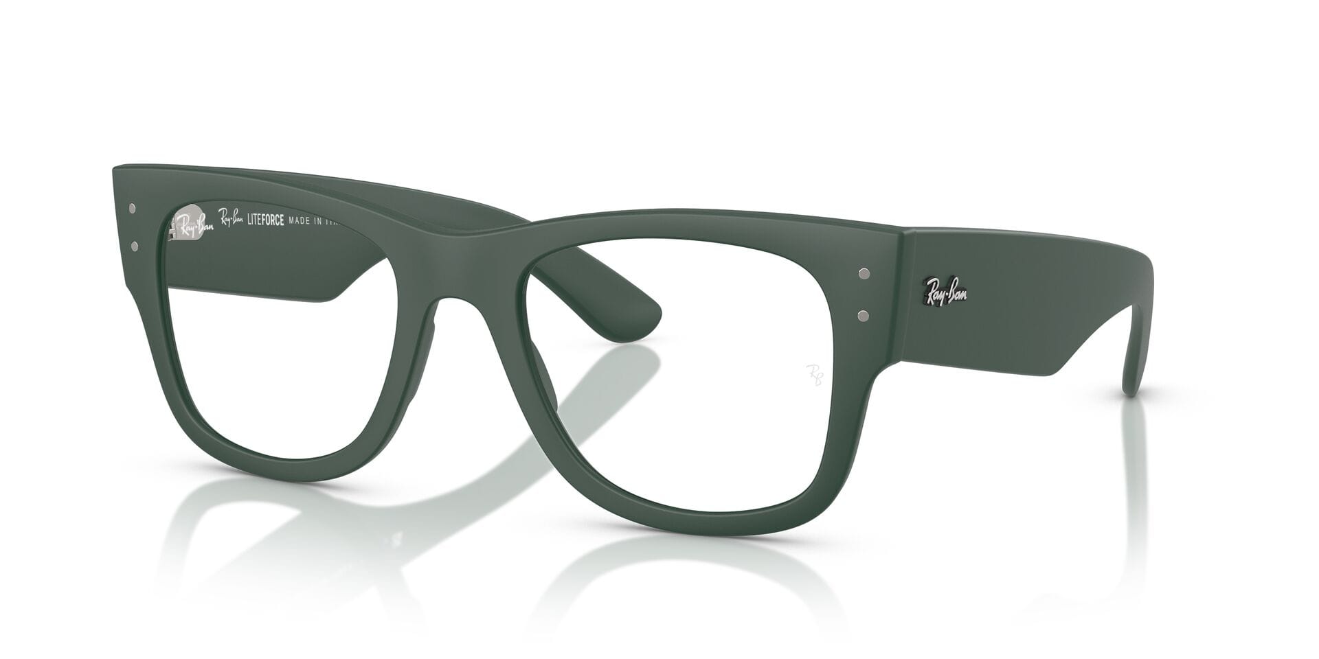 Rayban 0RX7840V Frame Green Unisex Full Shell — Green frame