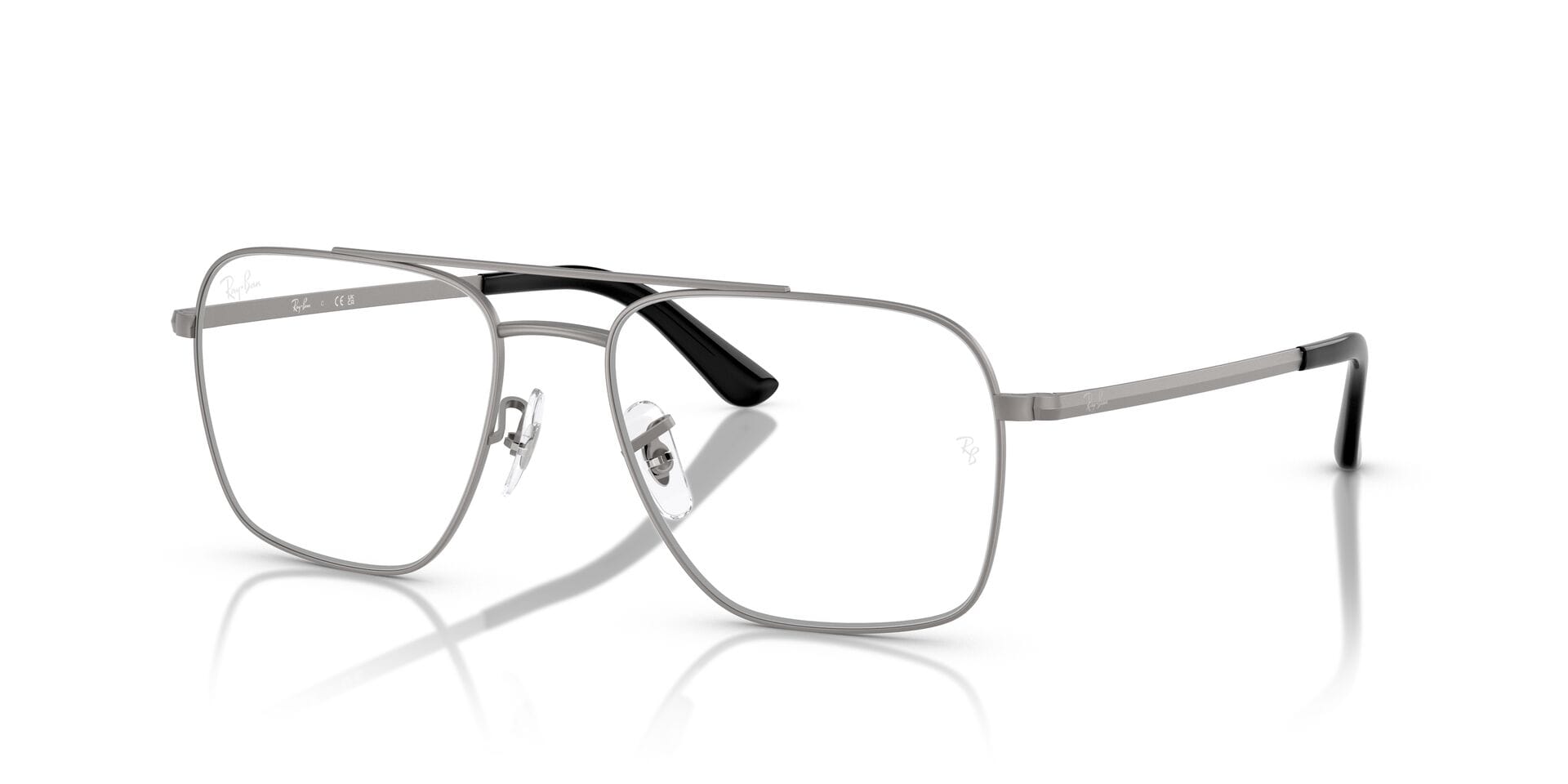 Rayban 0RX6531I Frame Gun Metal Male Full Metal — Gold frame