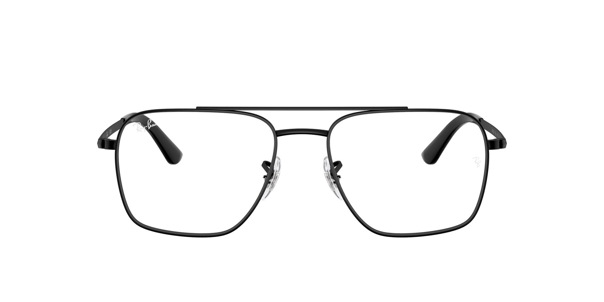 Rayban 0RB6531I Frame Matt Black Unisex Full Metal Frame — Matt Black frame — view 2