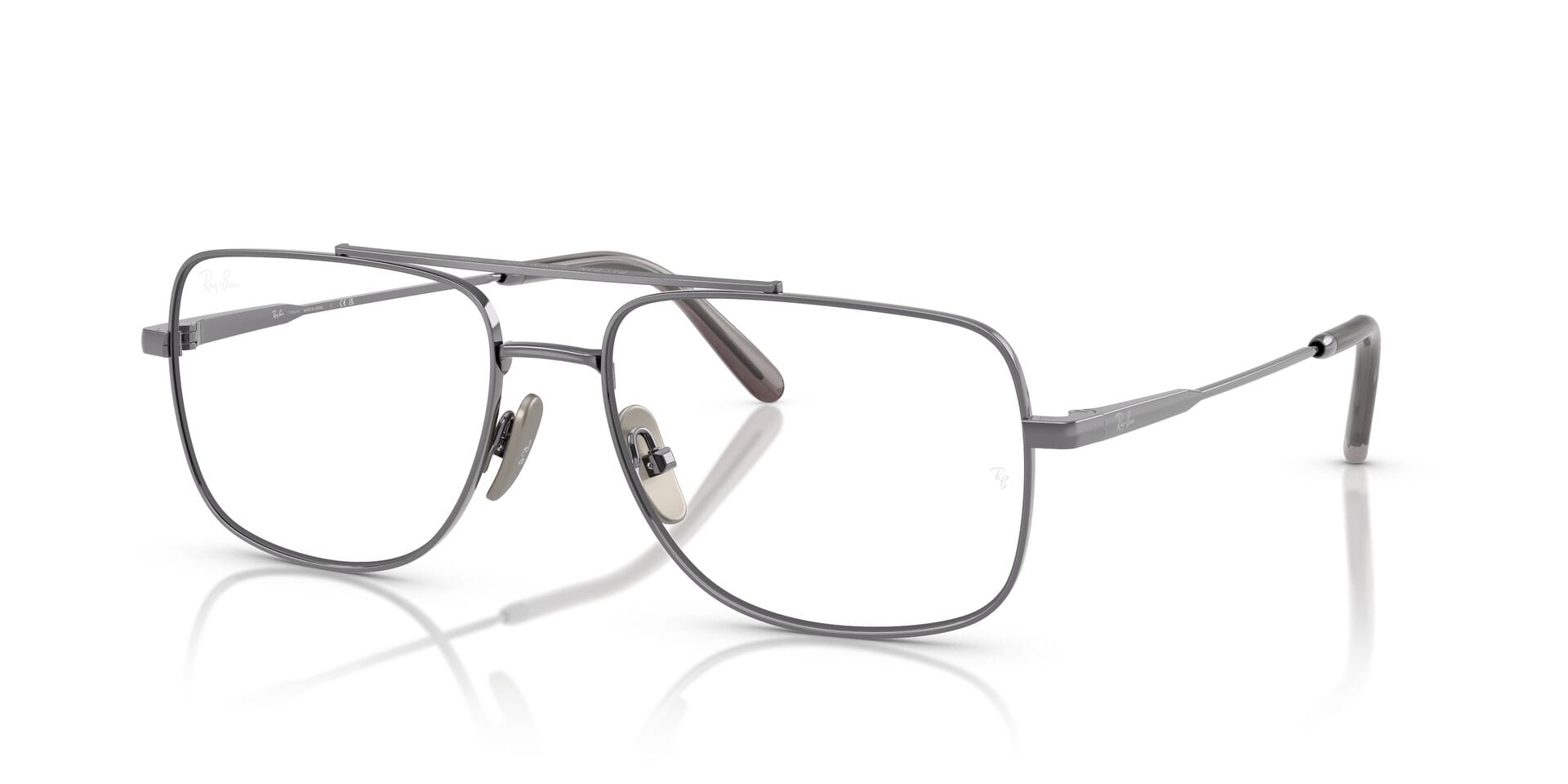 Rayban 0RX8797 Frame Gun Metal Male Full Titanium