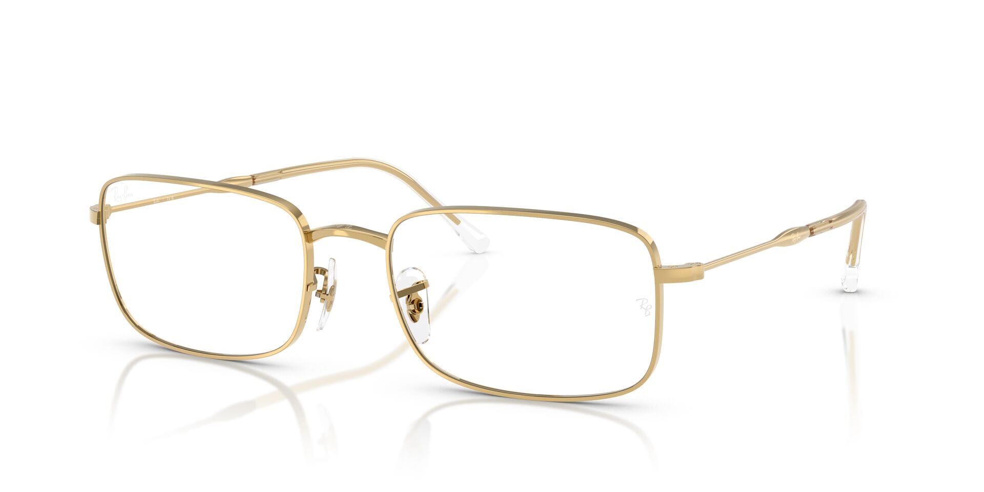 Rayban 0RX3746V Frame Gold Male Full Metal — Gold frame