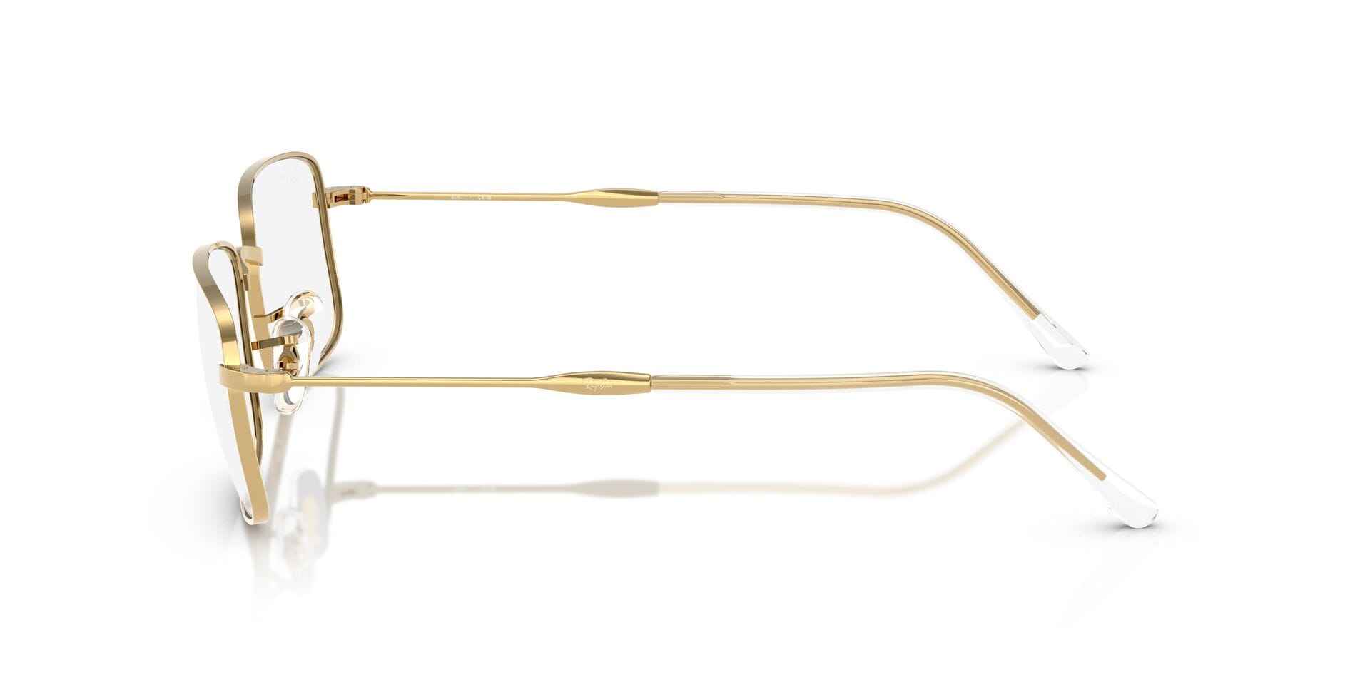Rayban 0RX3746V Frame Gold Male Full Metal Frame — Gold frame — view 3