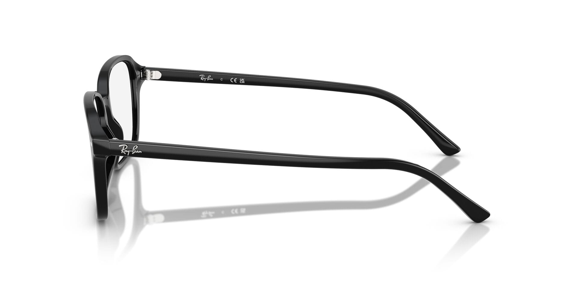 Rayban 0RX5431 Frame Black Male Full Shell Frame — Black frame — view 3