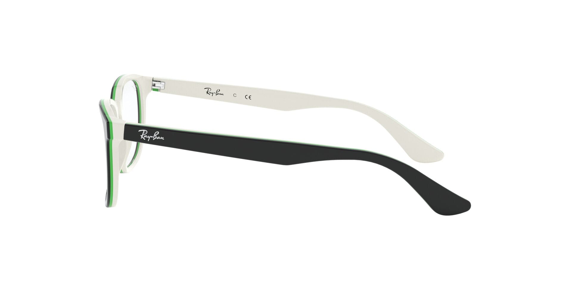 Rayban Junior 0RY1592 Frame Black Male Full Shell Frame — Black frame — view 4