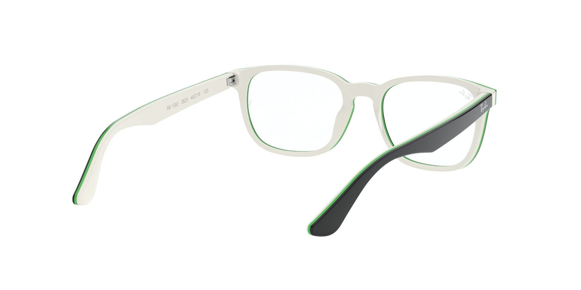 Rayban Junior 0RY1592 Frame Black Male Full Shell Frame — Black frame — view 8