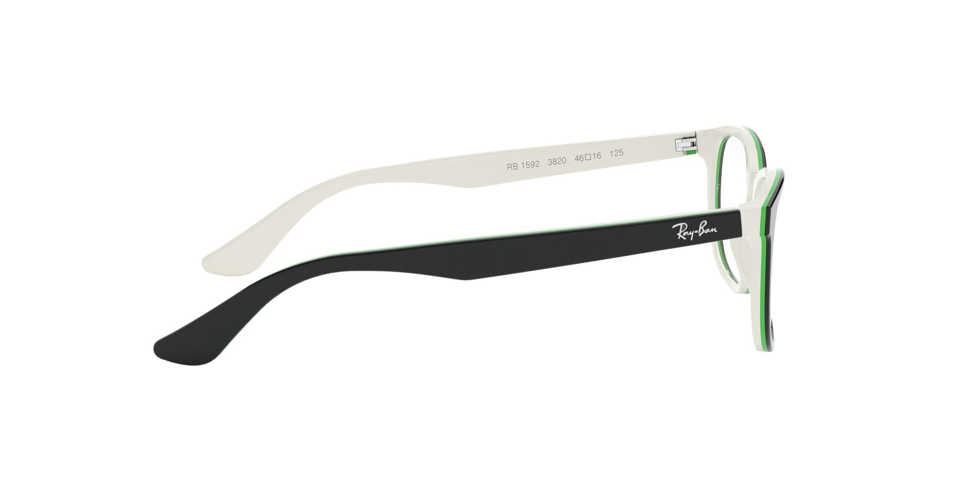 Rayban Junior 0RY1592 Frame Black Male Full Shell Frame — Black frame — view 10