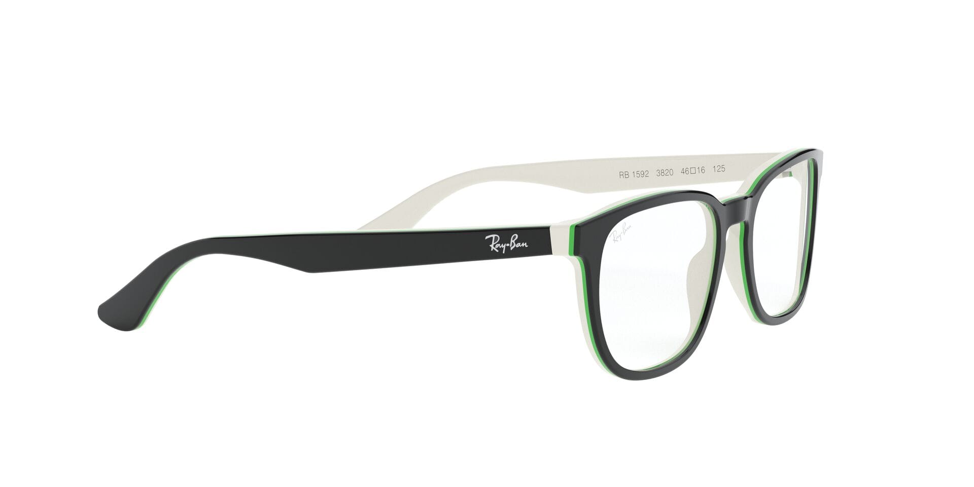 Rayban Junior 0RY1592 Frame Black Male Full Shell Frame — Black frame — view 11