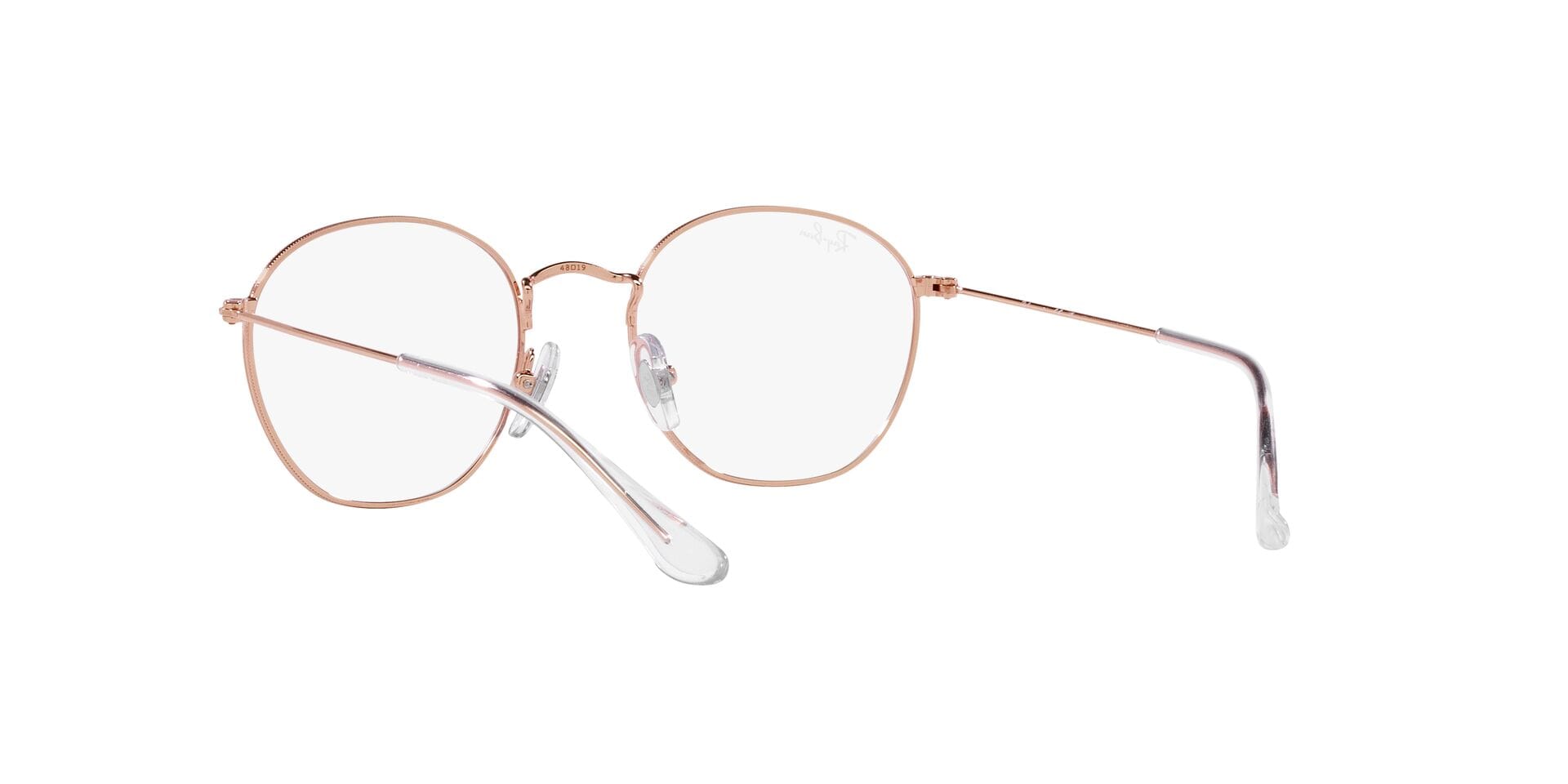 Rayban Junior 0RY9572V Frame Brown Unisex Full Metal Frame — Brown frame — view 2