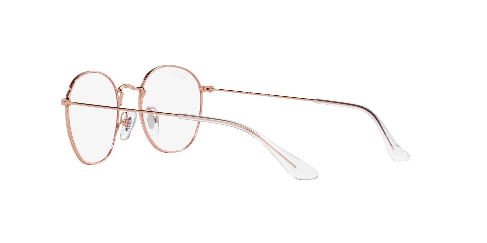 Rayban Junior 0RY9572V Frame Brown Unisex Full Metal Frame — Brown frame — view 5