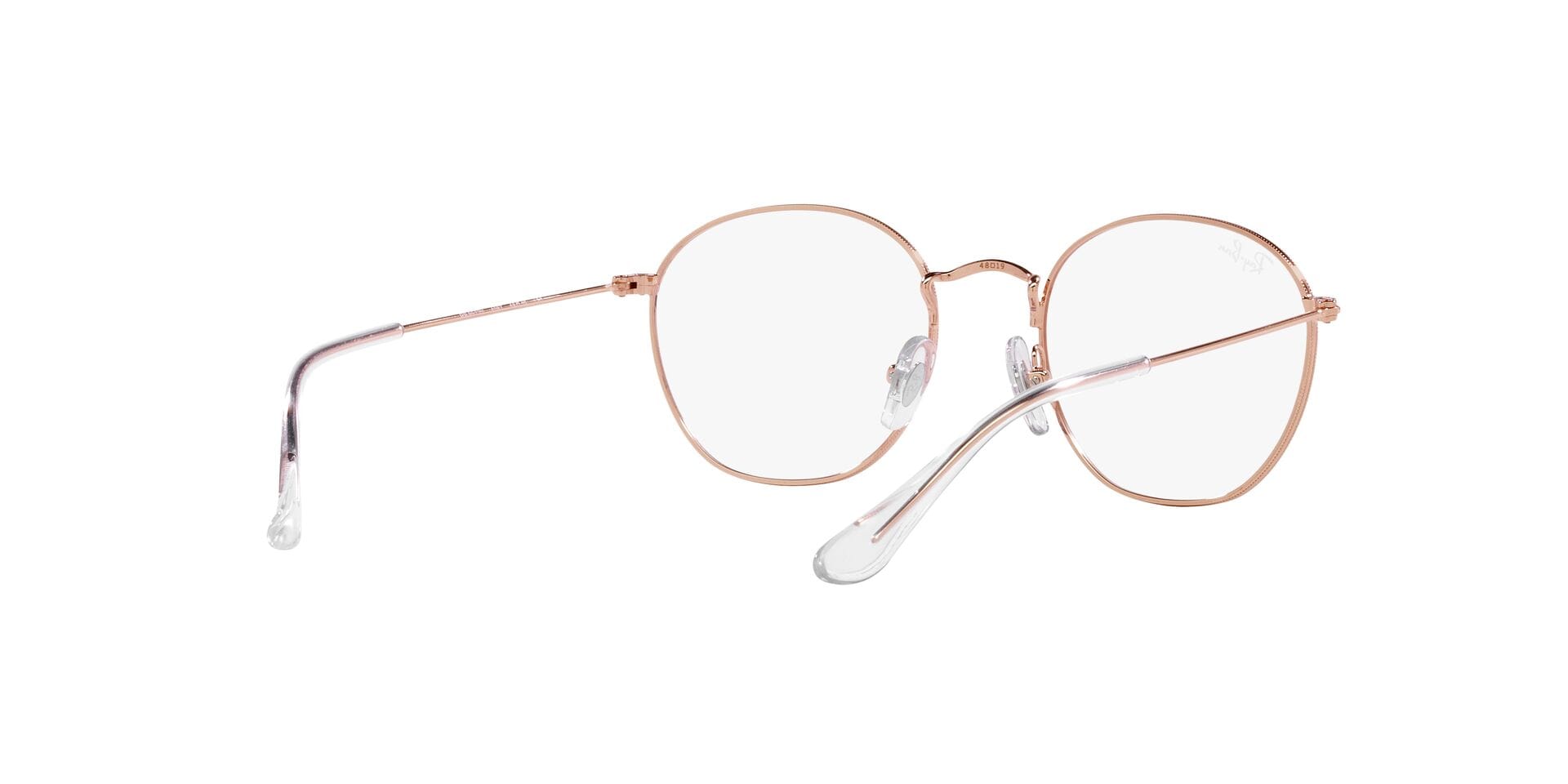 Rayban Junior 0RY9572V Frame Brown Unisex Full Metal Frame — Brown frame — view 8