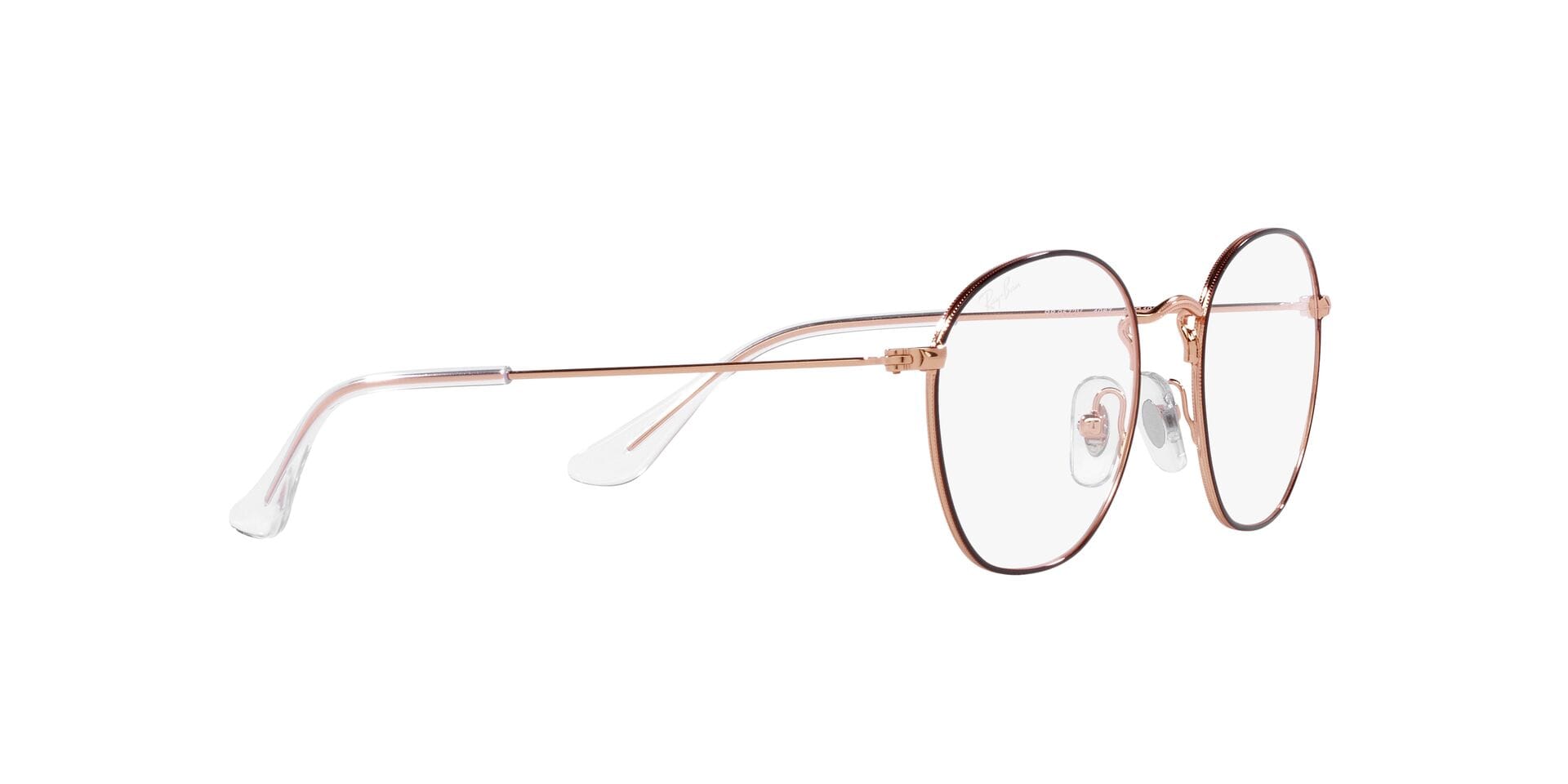 Rayban Junior 0RY9572V Frame Brown Unisex Full Metal Frame — Brown frame — view 11