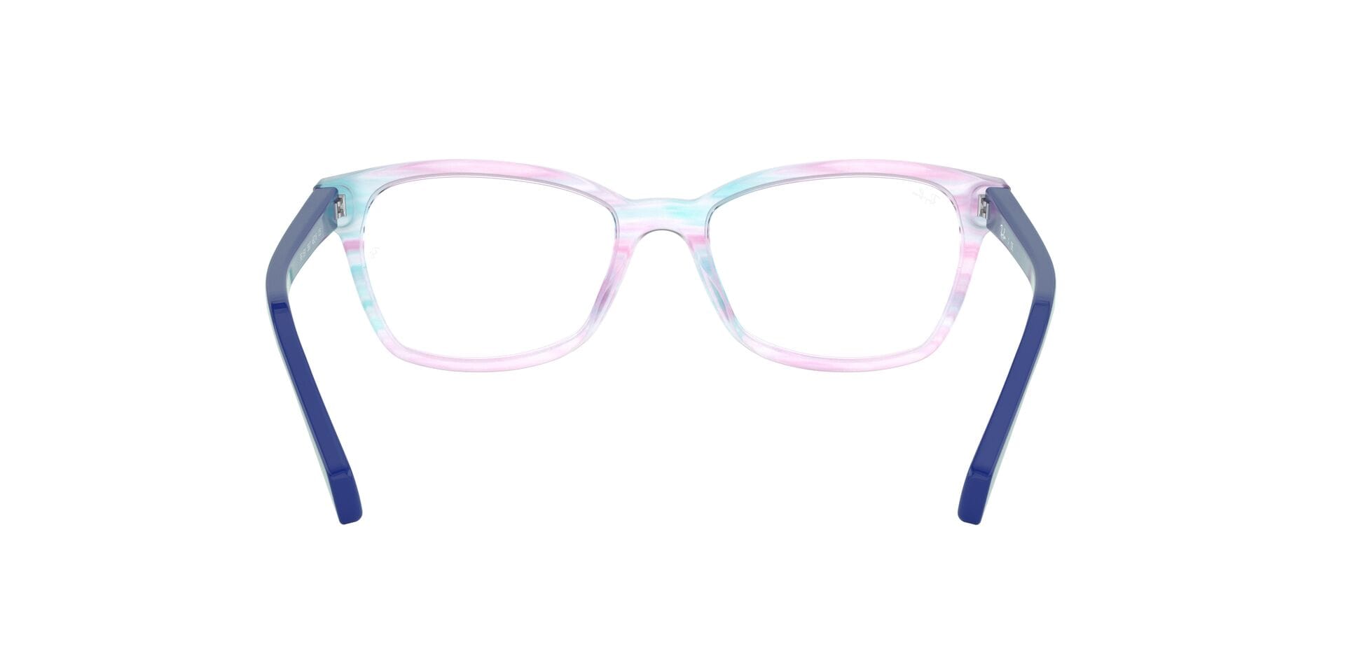 Rayban 0RB1591 Frame Transparent Violet Female Full Shell Frame — Transparent Violet frame — view 13