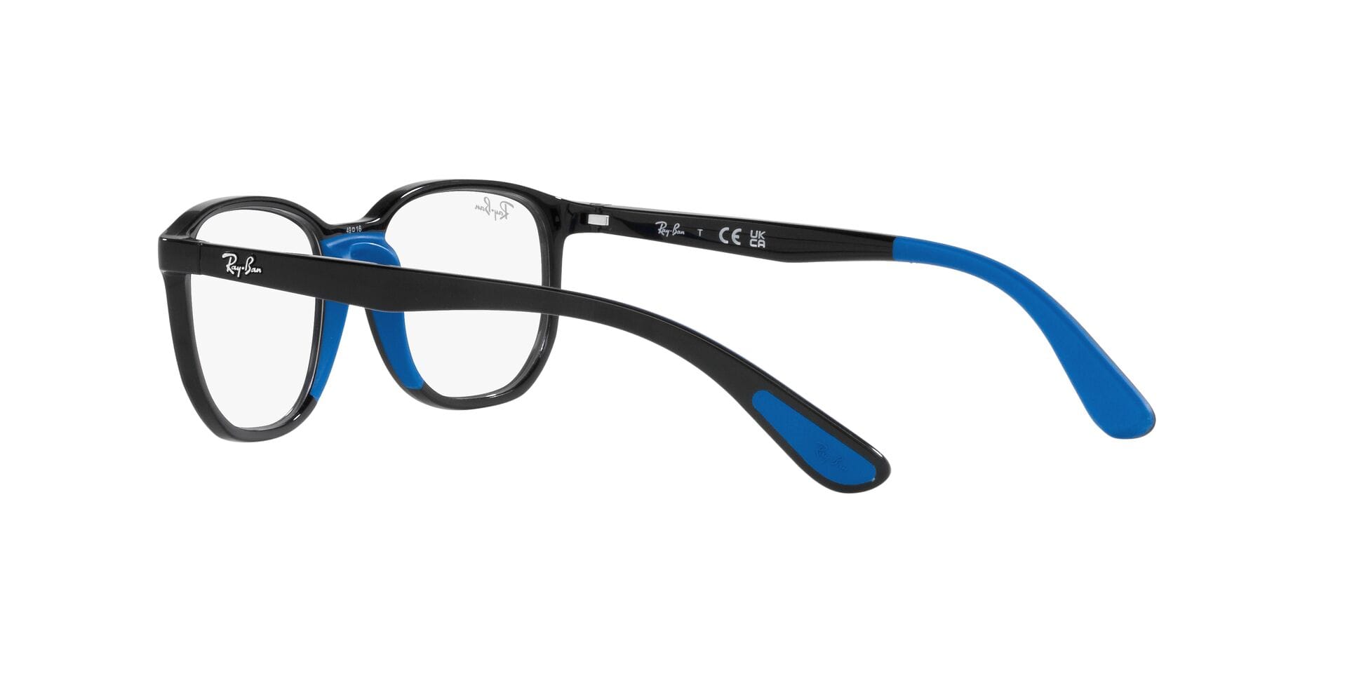 Rayban Junior 0RY1619 Frame Black Unisex Full Shell Frame — Black frame — view 5