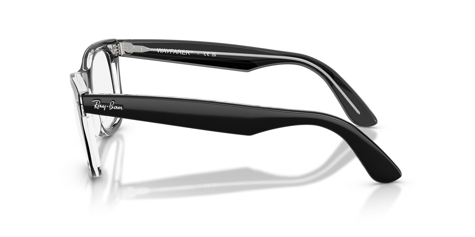 Rayban 0RX4340V Frame Black Unisex Full - Frame — Black frame — view 5