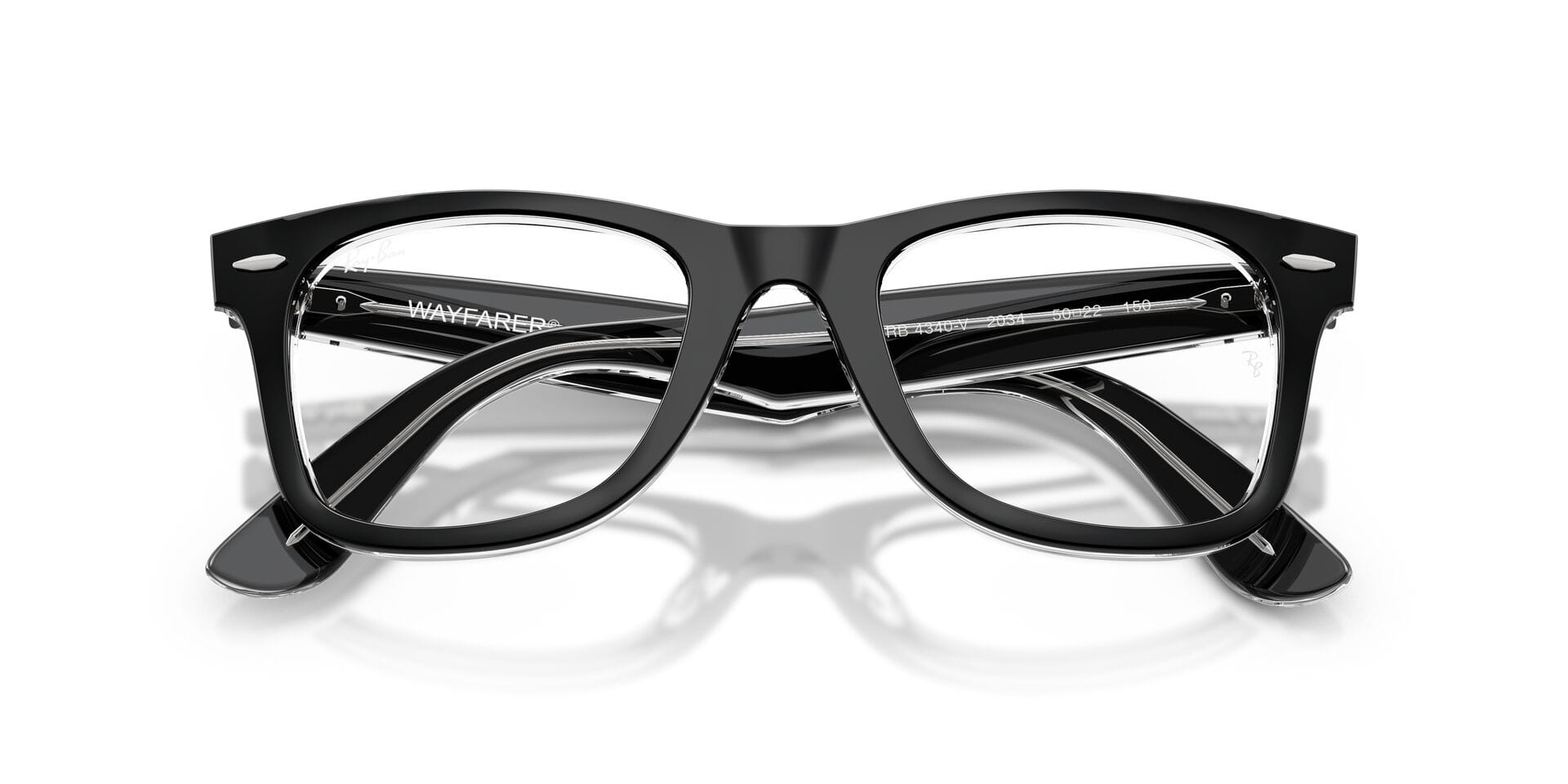 Rayban 0RX4340V Frame Black Unisex Full - Frame — Black frame — view 7