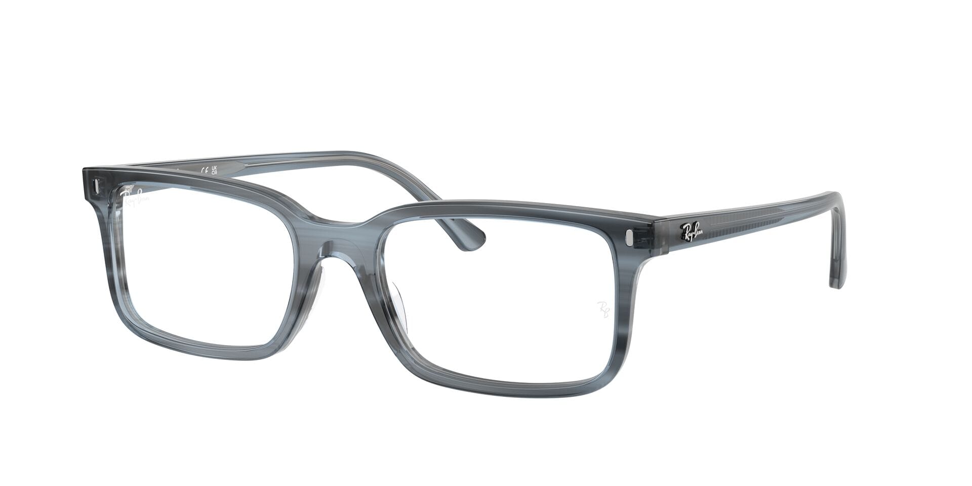 Rayban 0RX5445 Frame Blue Unisex Full - Frame — Blue frame — view 3
