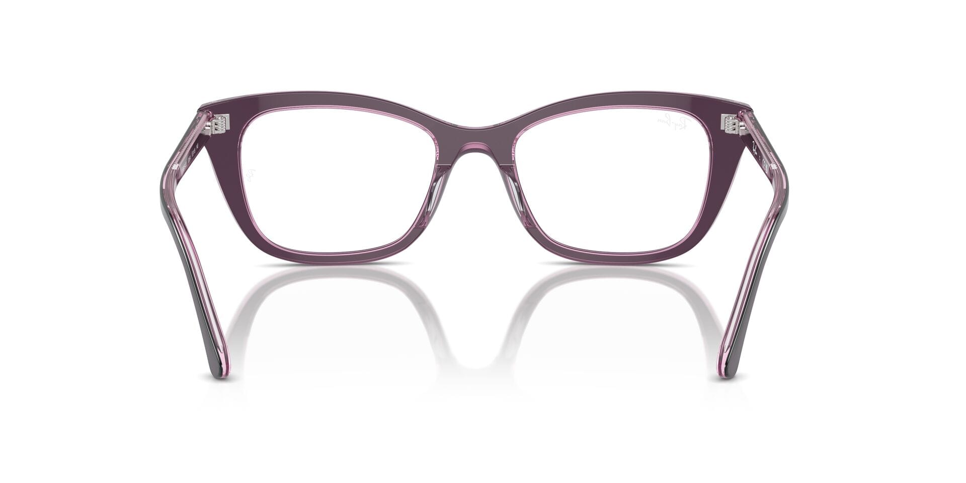 Rayban 0RB5433 Frame Violet Unisex Full Shell Frame — Violet frame — view 3