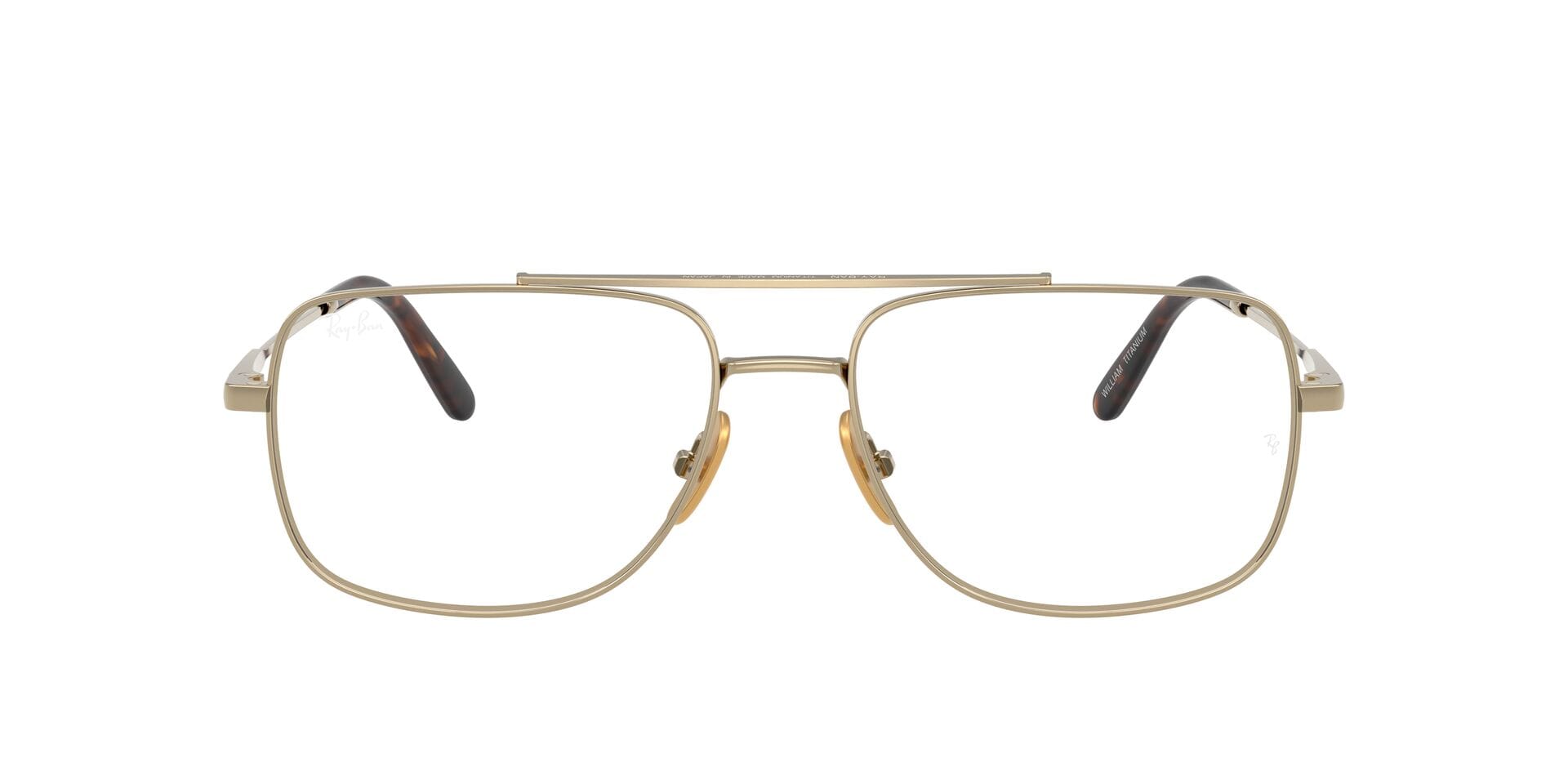 Rayban 0RX8797 Frame Gold Male Full Titanium