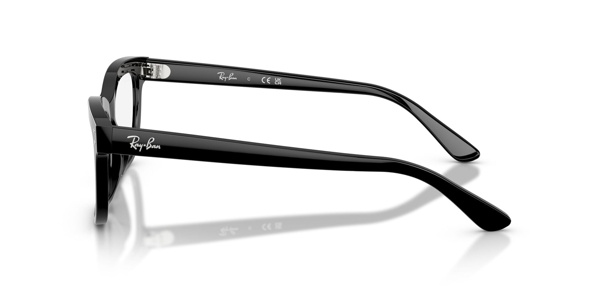 Rayban 0RX5444I Frame Black Unisex Full - Frame — Black frame — view 5