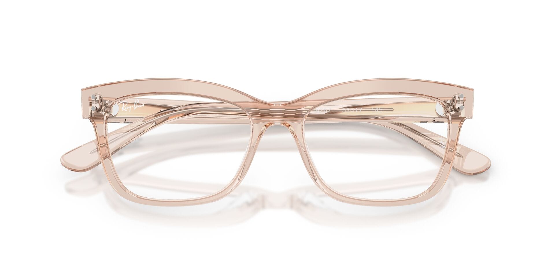 Rayban 0RX5444I Frame Beige Unisex Full - Frame — Beige frame — view 7