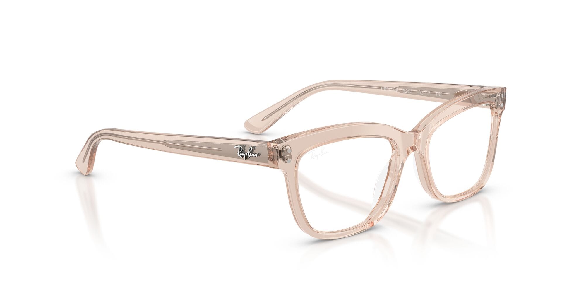 Rayban 0RX5444I Frame Beige Unisex Full - Frame — Beige frame — view 8