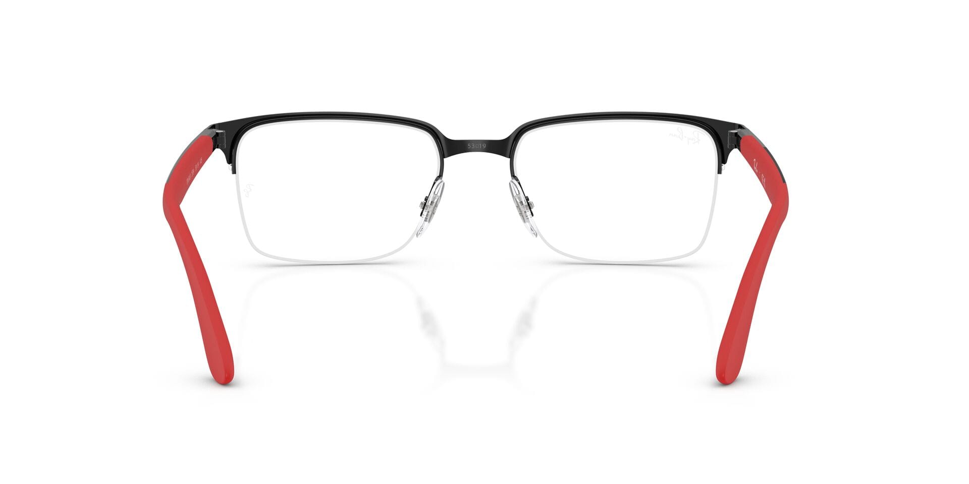 Rayban 0RX6540I Frame Black Unisex Supra Metal Frame — Black frame — view 2
