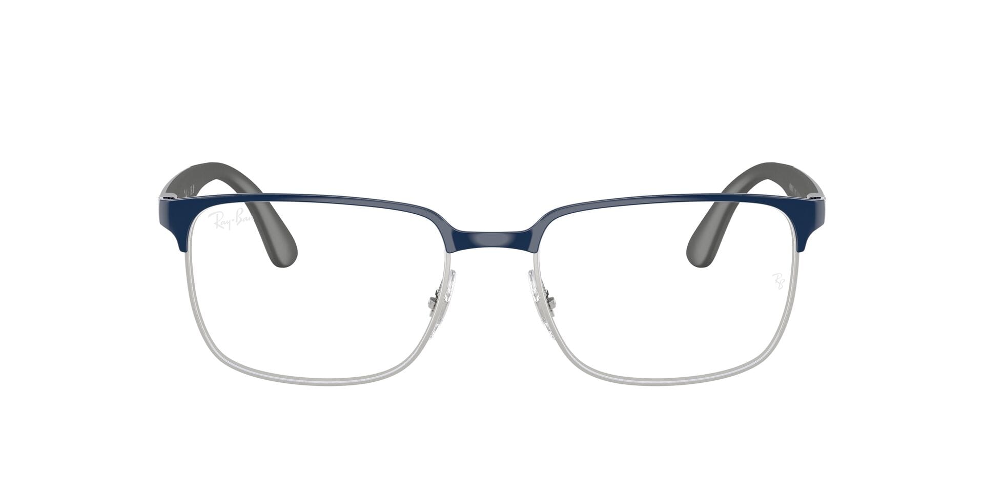 Rayban 0RX6542I Frame Blue Unisex Full Metal — Blue frame