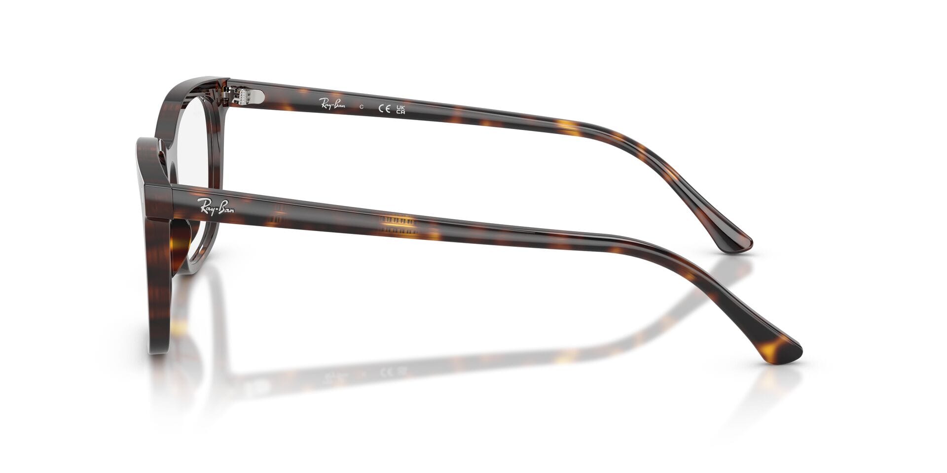 Rayban 0RX5446 Frame Havana Unisex - Frame — Havana frame — view 5