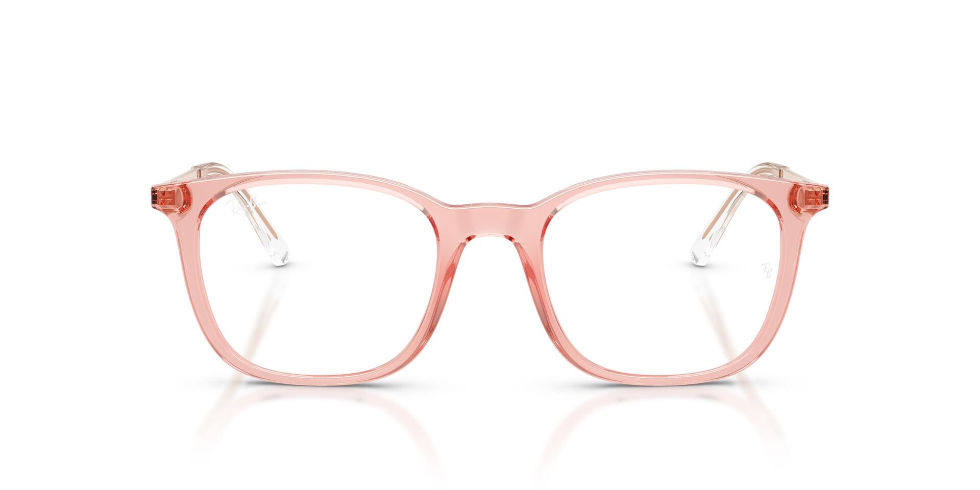Rayban 0RX7263I Frame Light Brown Unisex Full Metal Frame — Light Brown frame — view 4