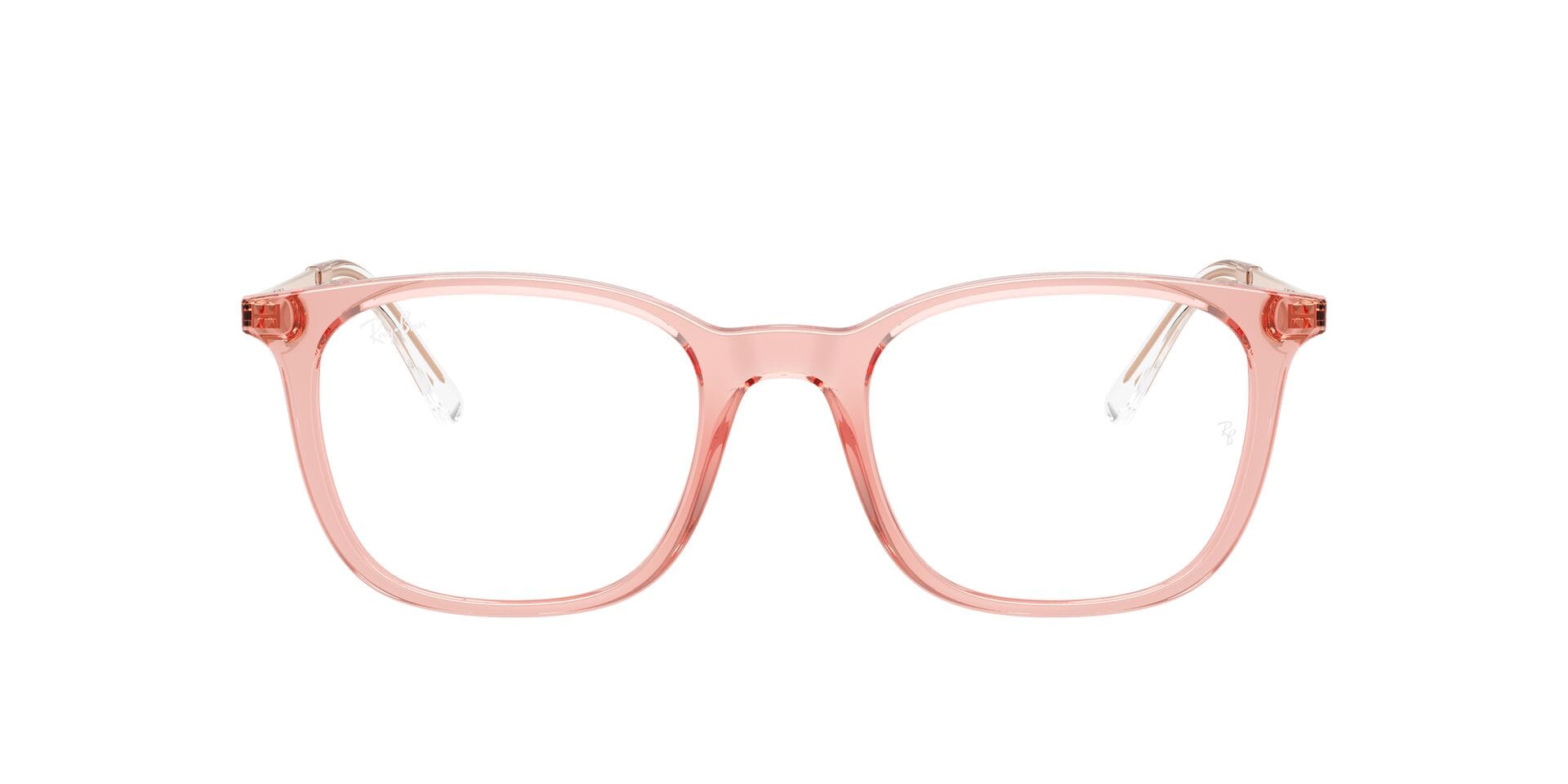 Rayban 0RX7263I Frame Light Brown Unisex Full Metal Frame — Light Brown frame — view 6
