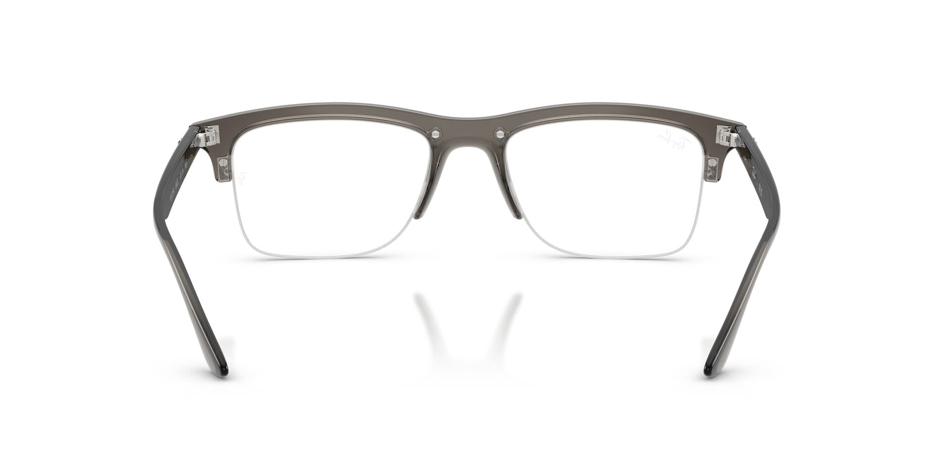 Rayban 0RX7264I Frame Transparent Grey Unisex Supra Shell Frame — Transparent Grey frame — view 2