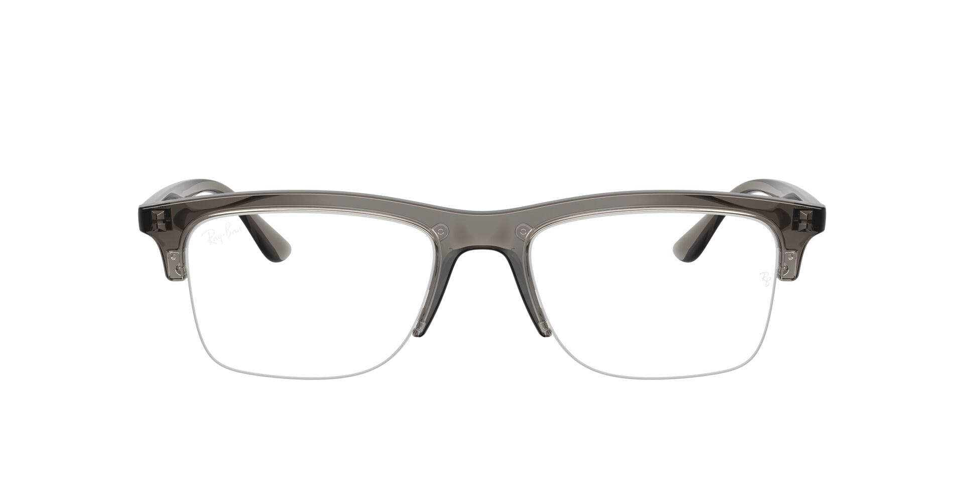 Rayban 0RX7264I Frame Transparent Grey Unisex Supra Shell Frame — Transparent Grey frame — view 6