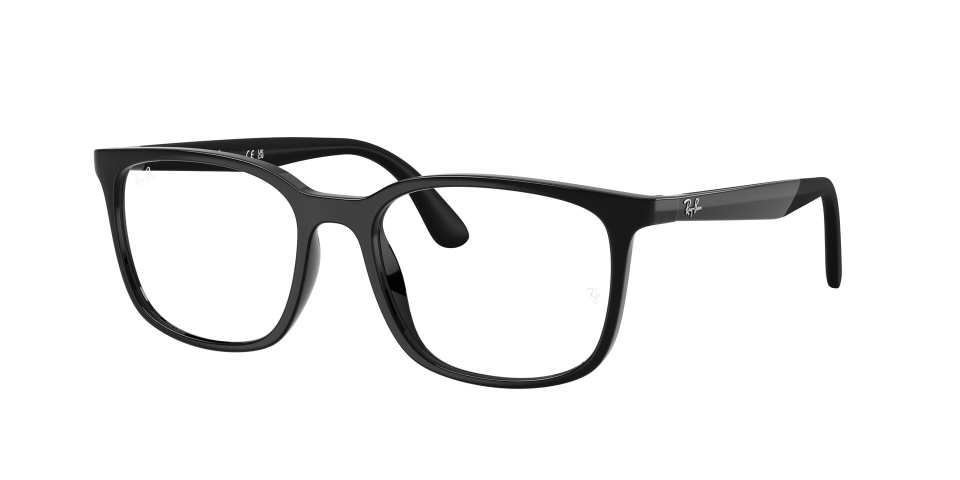 Rayban 0RX7267I Frame Black Unisex Full Shell Frame — Black frame — view 3