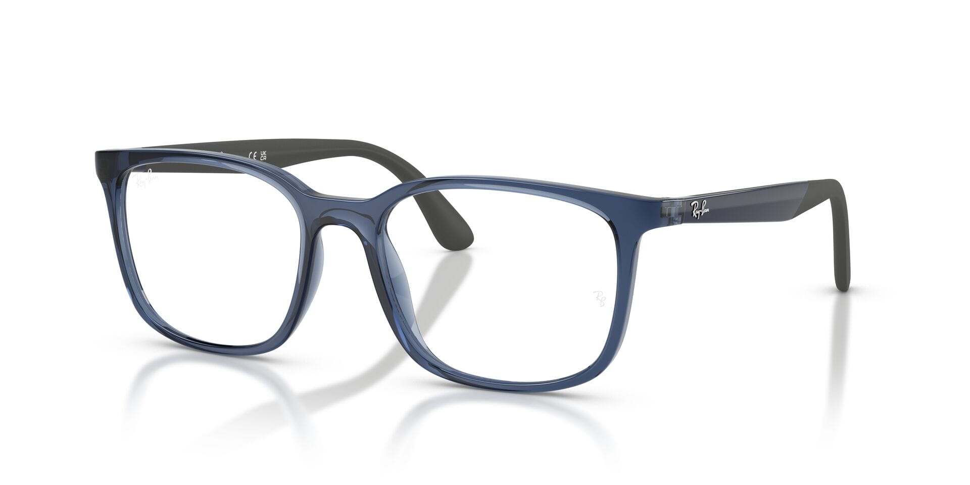 Rayban 0RX7267I Frame Blue Unisex Full Shell Frame — Blue frame — view 1
