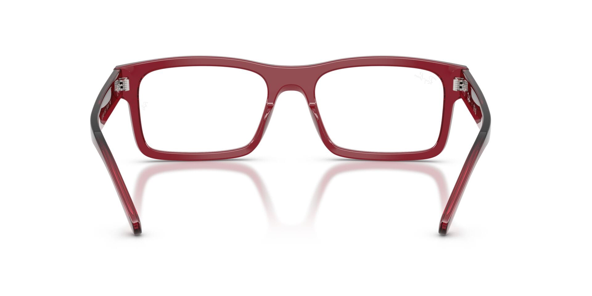 Rayban FR Rayban 0RX5435 Frame Red Unisex Full Shell Frame — Red frame — view 2