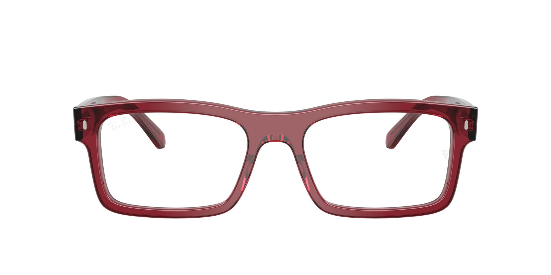Rayban FR Rayban 0RX5435 Frame Red Unisex Full Shell — Red frame