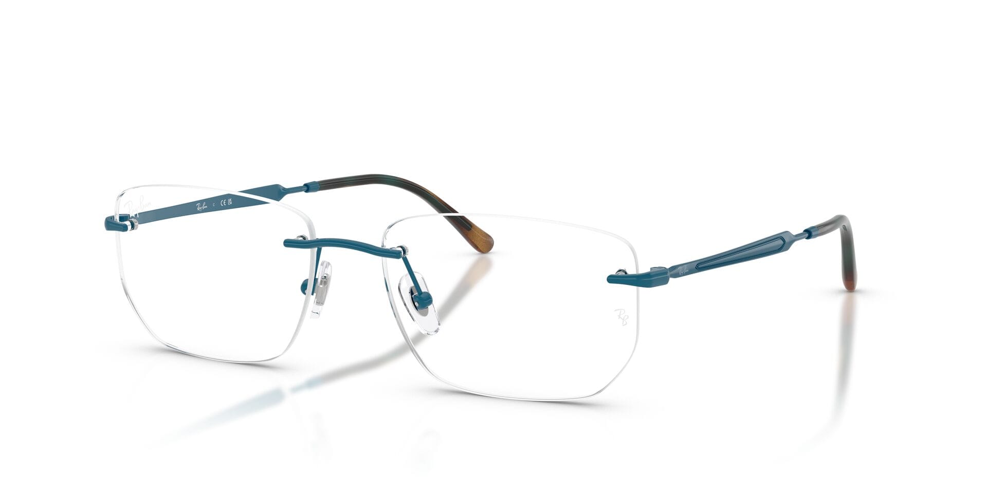 Rayban 0RX3768V Frame Blue Unisex Supra - Frame — Blue frame — view 1