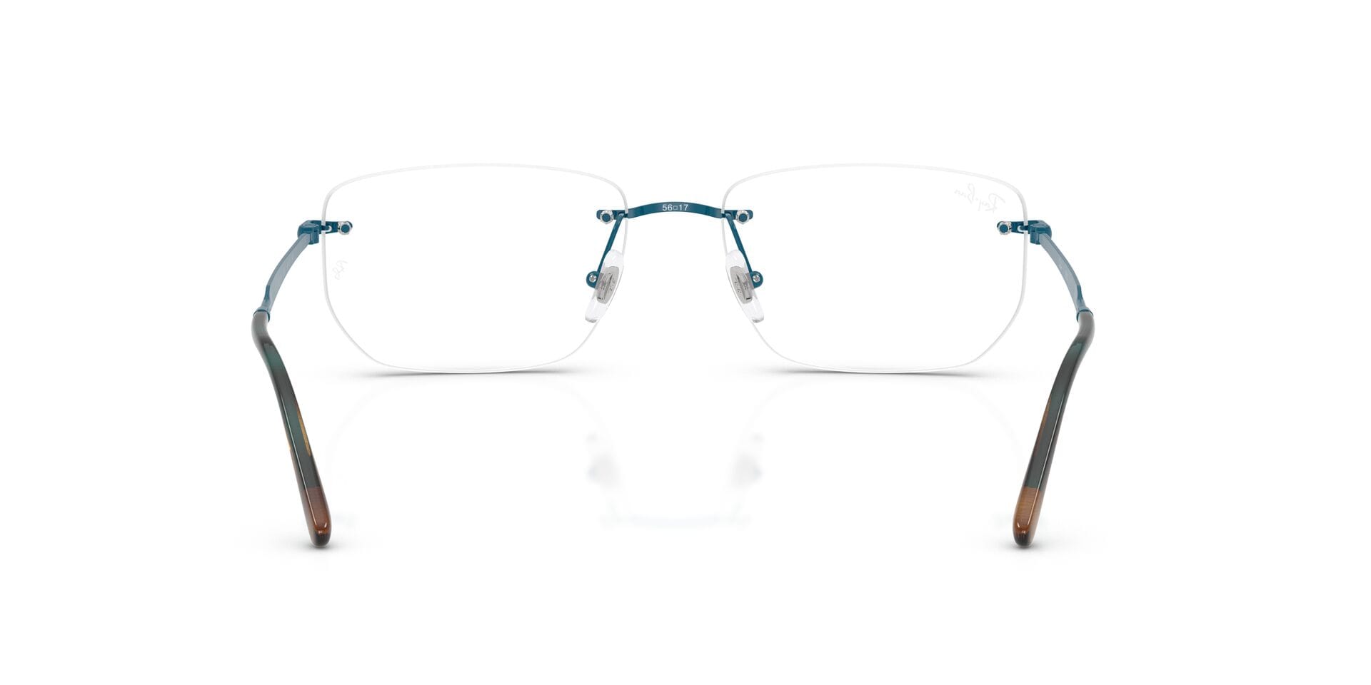 Rayban 0RX3768V Frame Blue Unisex Supra - Frame — Blue frame — view 2