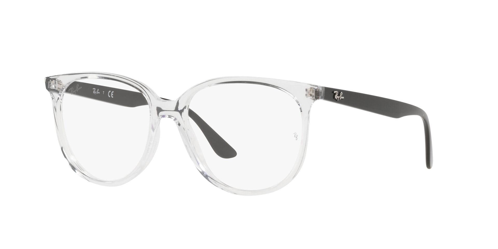 Rayban 0RX4378V Frame Transparent Male Full Shell — Transparent frame