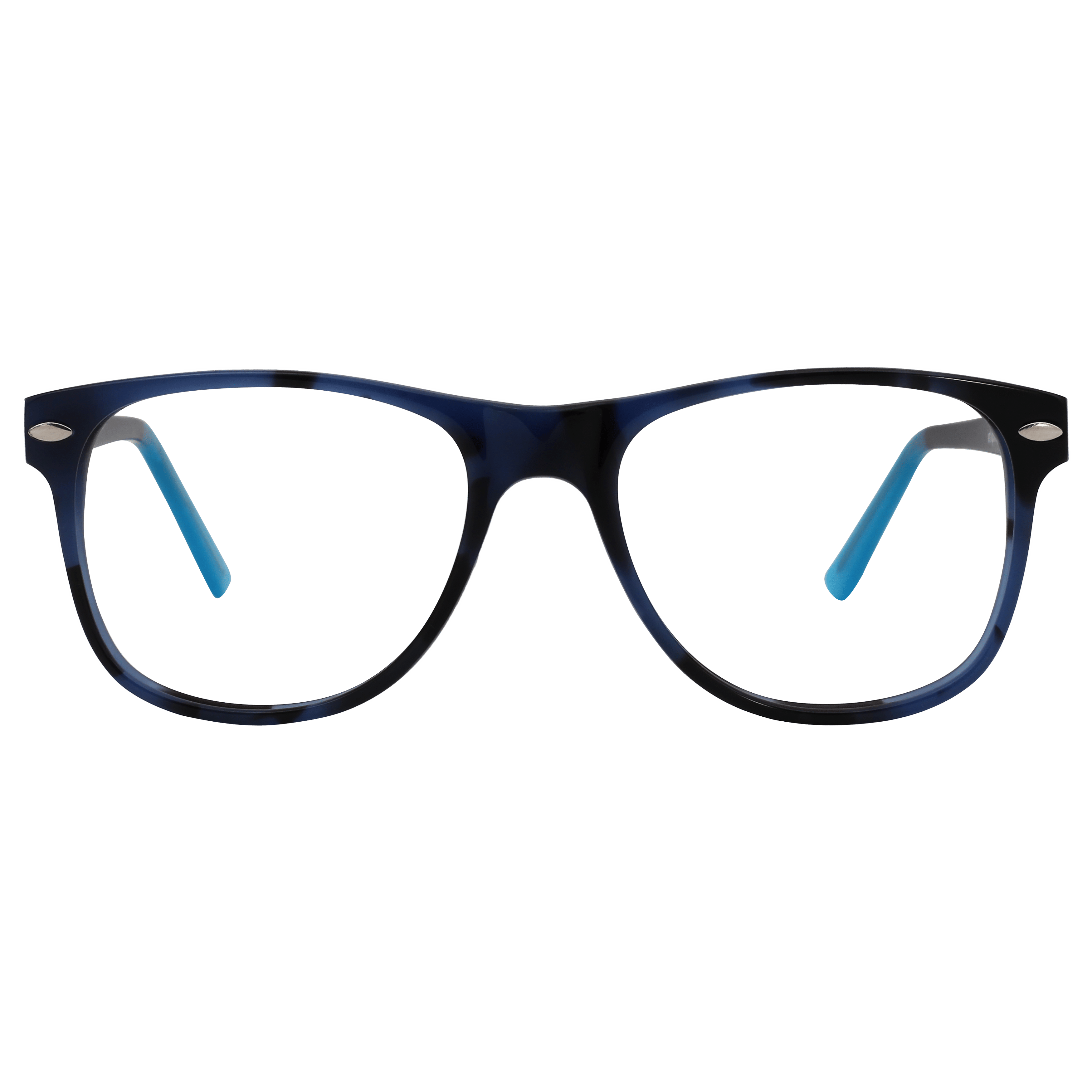 Inspira M-904 Frame Blue Male Full Shell Frame — Blue frame — view 2
