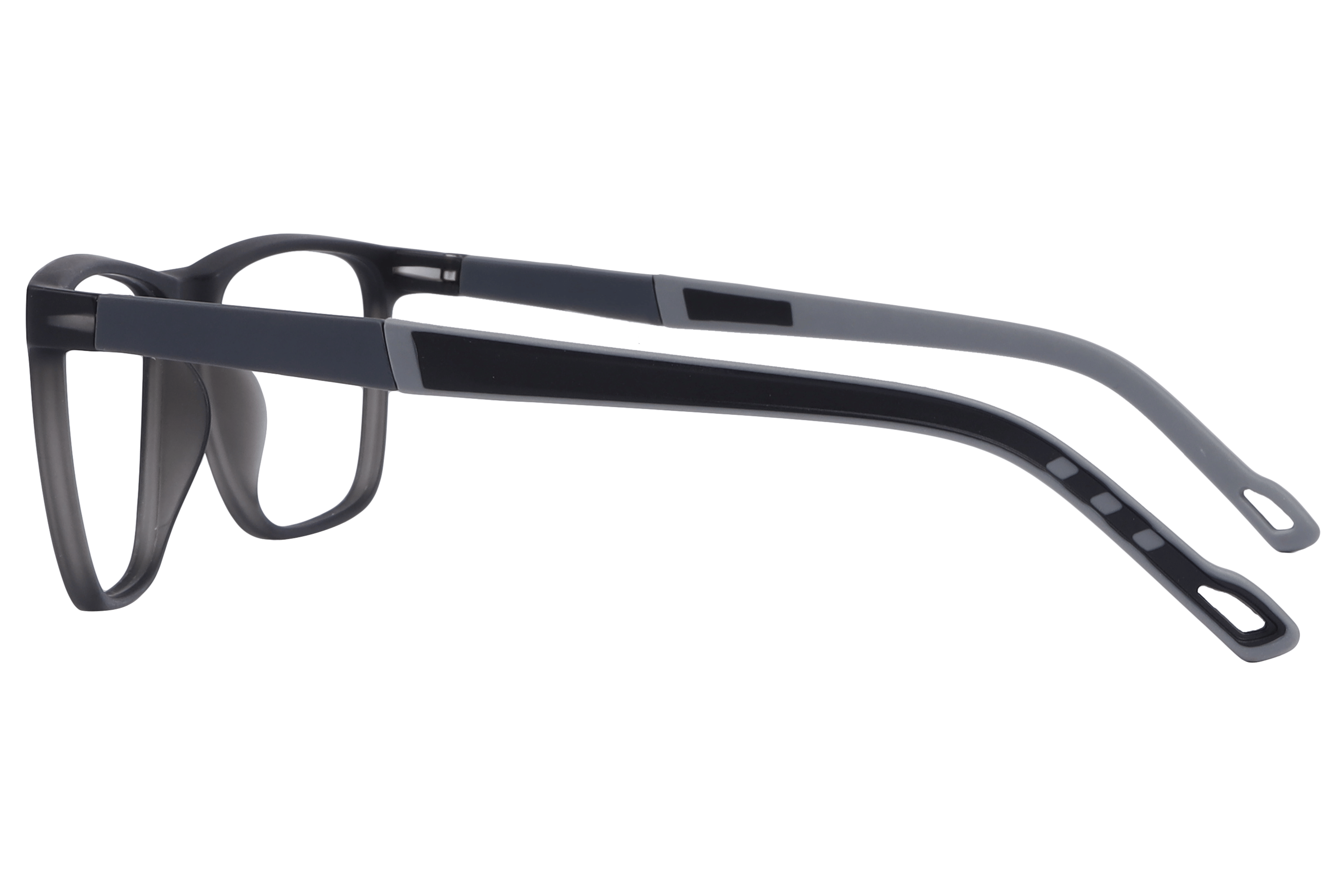 Inspira 6210 Frame Matt Grey Male Full Shell Frame — Matt Grey frame — view 3